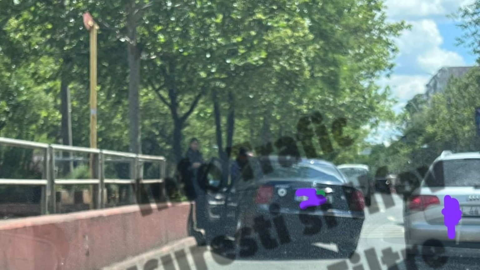 accident in zona dristor o masina a ajuns intr o statie stb benzile 1 si 3 sunt blocate 682b0879201ac