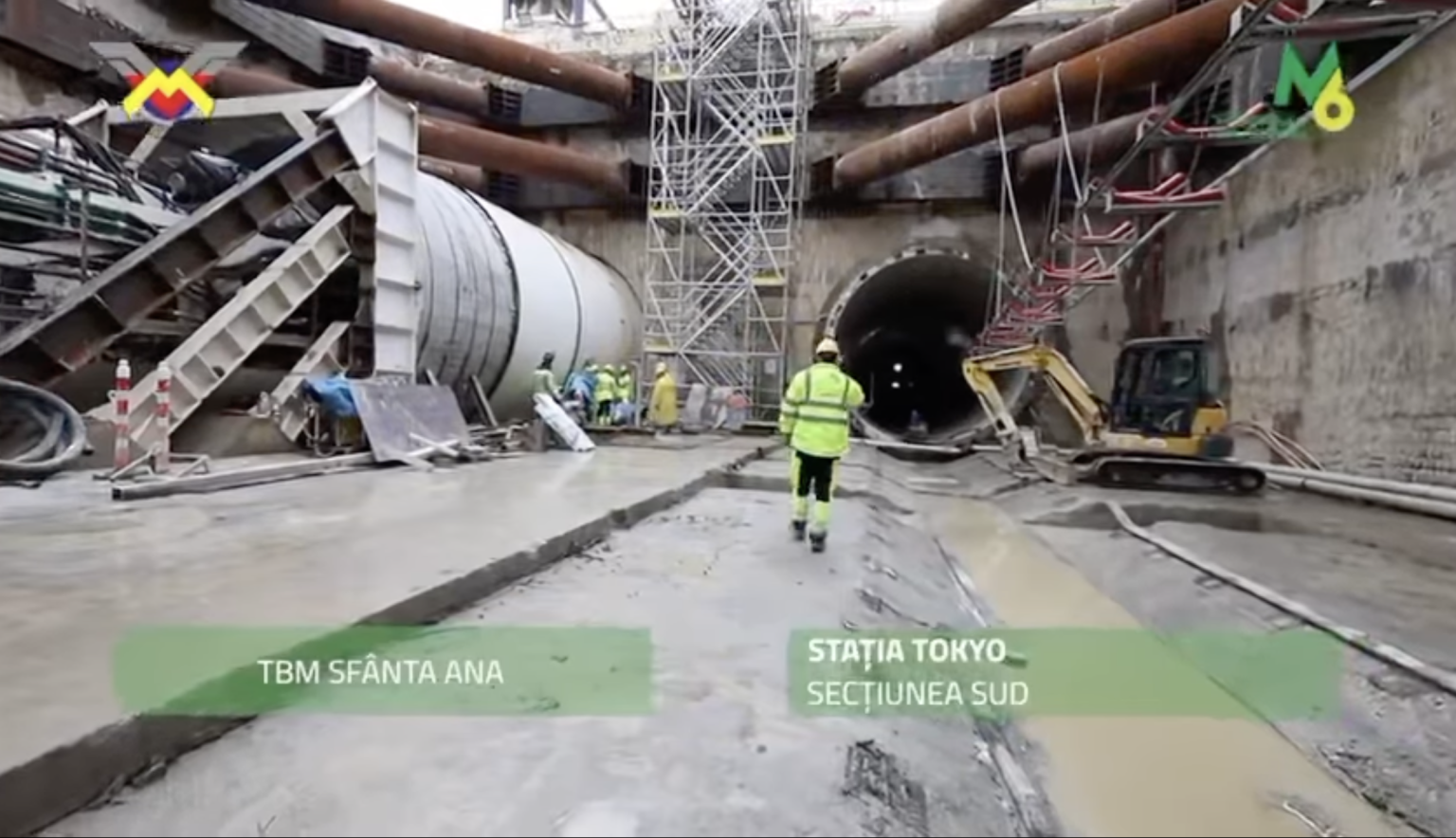 al doilea utilaj tbm pe sectiunea sud a magistralei 6 de metrou a intrat in actiune 683942a17bfc0