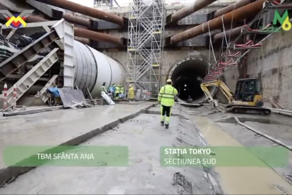 al doilea utilaj tbm pe sectiunea sud a magistralei 6 de metrou a intrat in actiune 683942a17bfc0