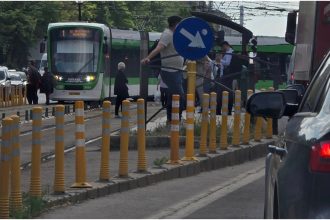 alerta imperio sarit de pe sine la afi cotroceni tramvaiul deraiat circula pe linia 1 68308b7224c9a