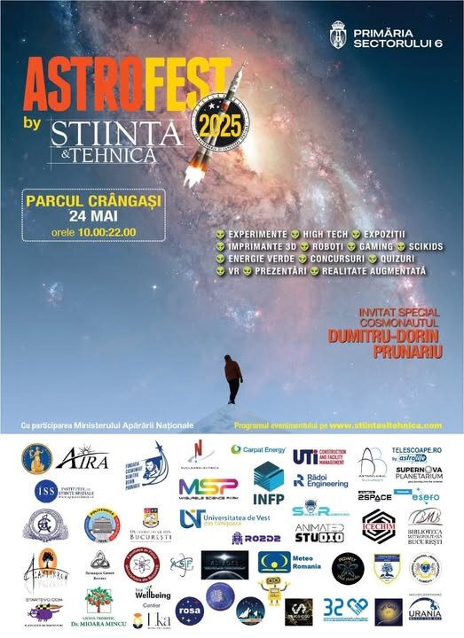 astrofest festival de stiinta astronomie si explorare spatiala in parcul crangasi 68315173c3ed8
