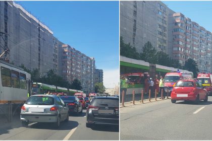 breaking infern in trafic la obor dupa ce un tramvai a lovit un pieton stb a traversat prin loc nepermis echipaj smurd la fata locului liniile 1 si 10 blocate update 682c82ff3e56f