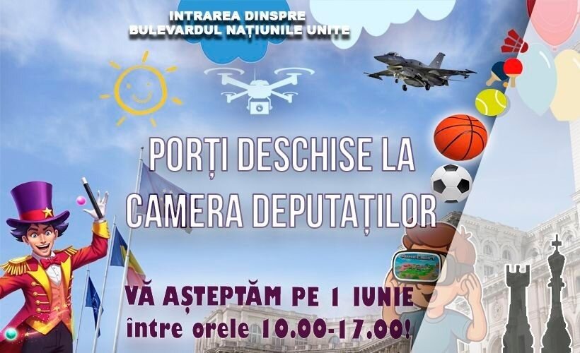 camera deputatilor isi deschide portile duminica 1 iunie cu ocazia zilei copilului 683704de82871