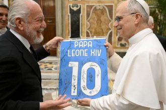 campionii italiei din seria a au fost primiti la vatican de catre papa leon al xiv lea mesajul suveranului pontif 6835ca1ca30c9
