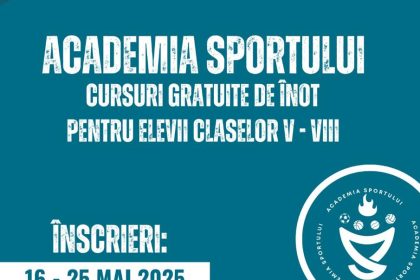 cursuri gratuite de inot pentru elevii claselor v viii anunta primaria capitalei 68280a07d9373