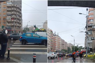 foto disperarea unei bucurestence faceti ceva in intersectia de la mosilor semafoarele sunt stricate de 5 zile mame cu copii nu pot traversa nimeni nu da prioritate nimanui 6834015cf16f7