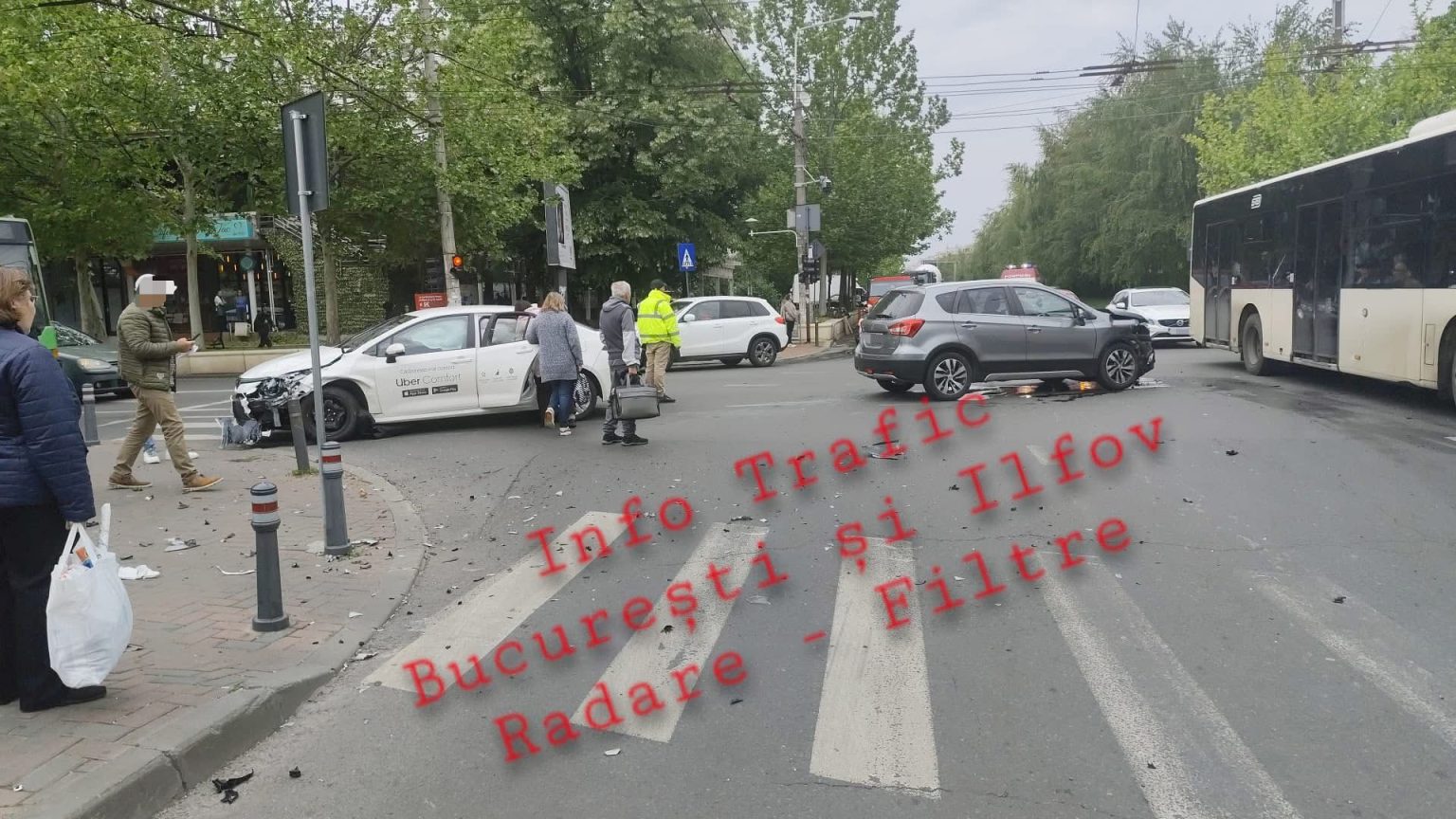 liniile 70 si 79 blocate la intersectia dintre str constantin brancusi si bd n grigorescu stb un accident s a produs in zona 682731493dafe