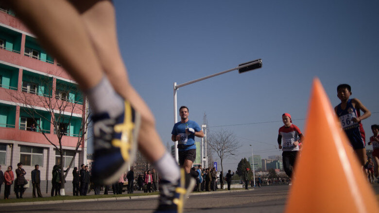 primul maraton international la phenian din ultimii sase ani la cursa din coreea de nord participa si romani 6826538ad24f4