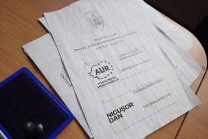 rezultate exit poll uri alegeri prezidentiale 2025 avangarde nicusor dan 549 george simion 451 682a20e4dad2a