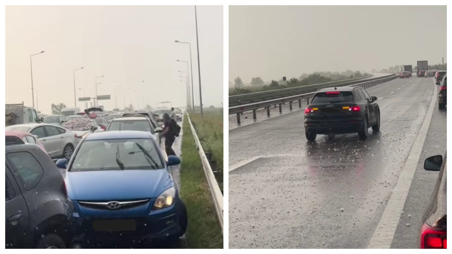 video dezastrul de pe a3 intre bucuresti si ploiesti o furtuna cu grindina a avariat mai multe masini si a intors soferii din drum ploaie cu piatra a descris un martor 6832d3028c1f5