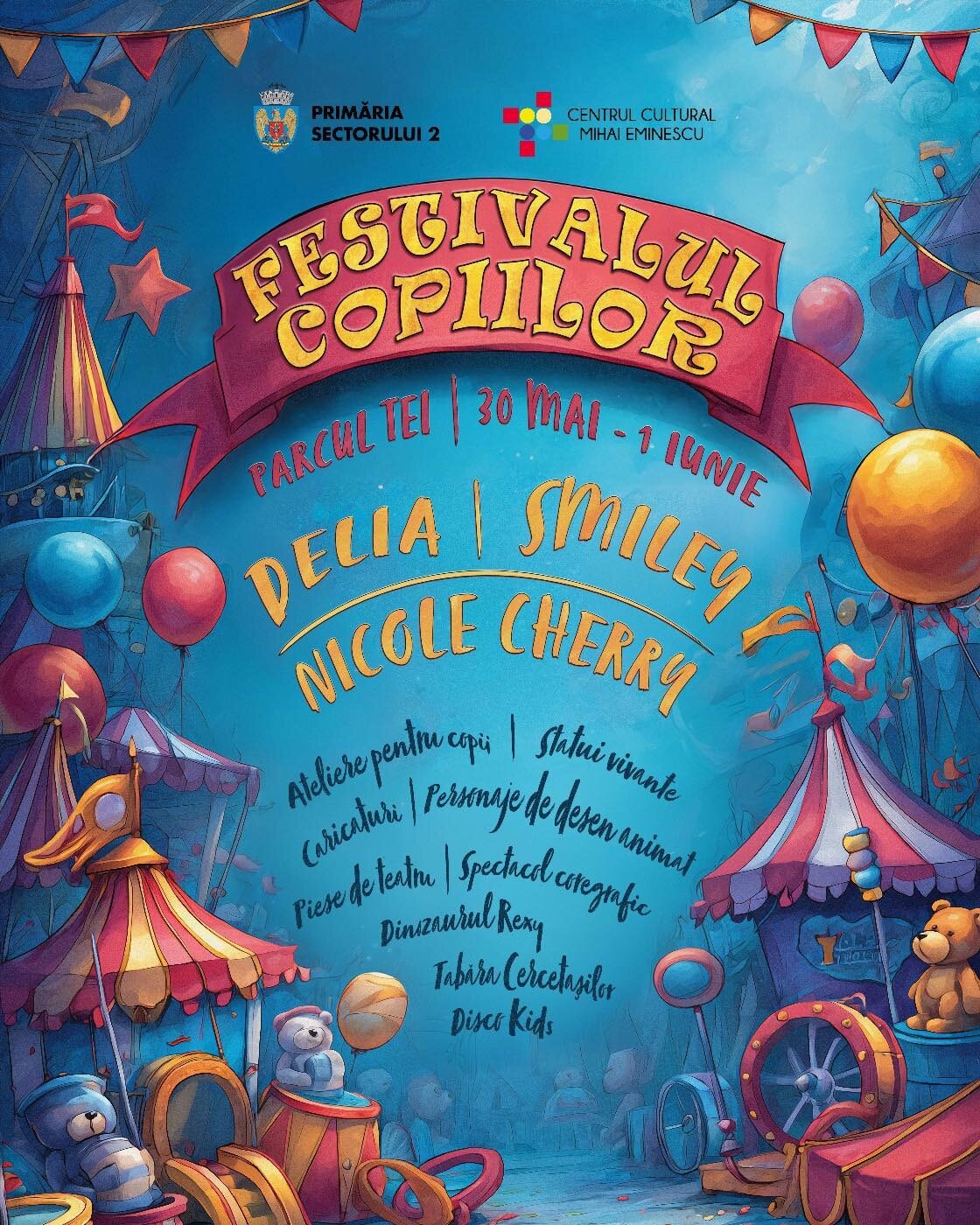 weekend de sarbatoare in parcul tei muzica jocuri si distractie pentru toata familia 683841ca534e0