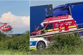 breaking carambol pe a1 sensul bucuresti pitesti zona corbii mari au fost implicate 3 tir uri si mai multe masini planul rosu activat un elicopter smurd la fata locului update 683ef5b6c13a9