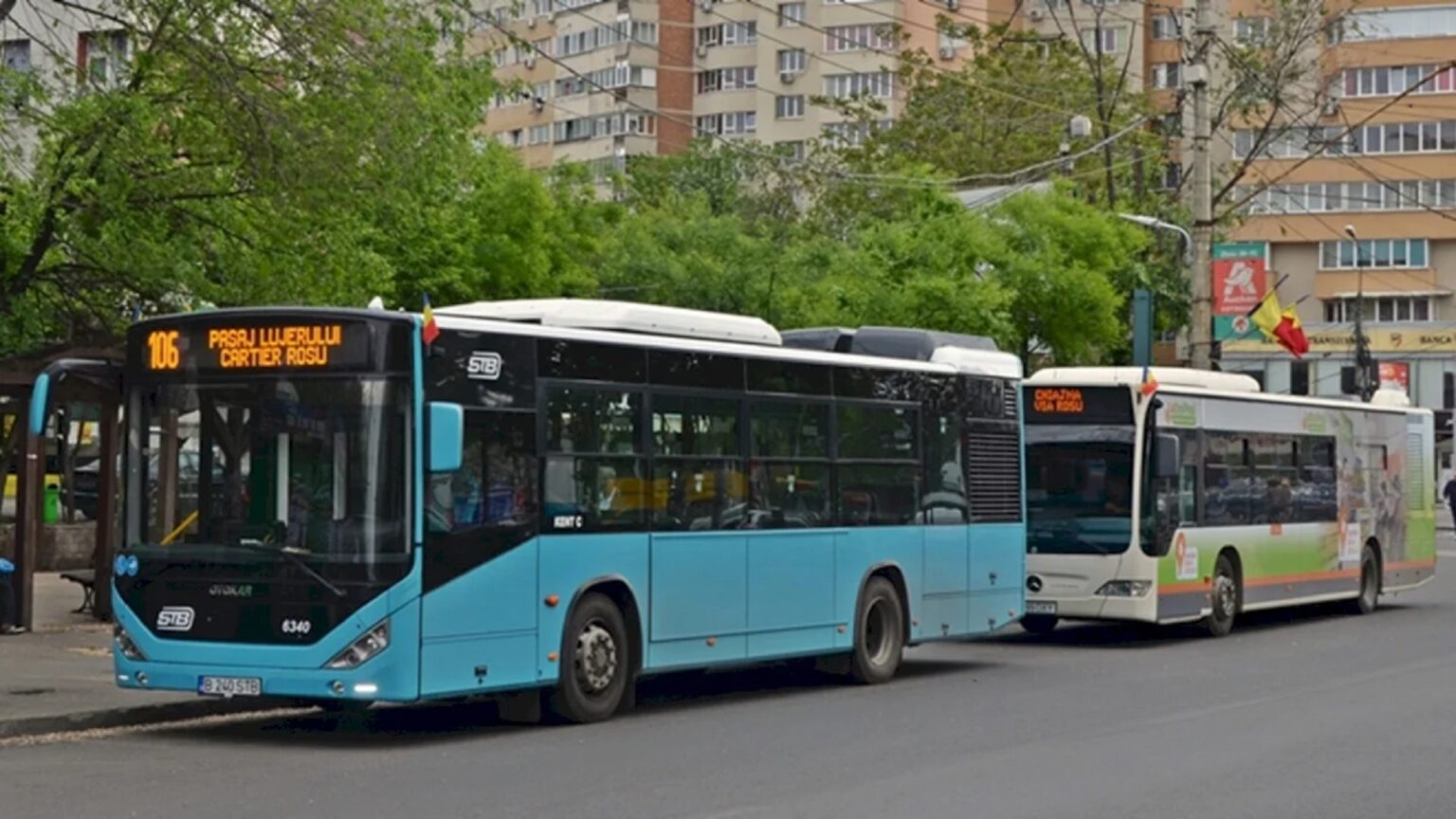 linia 106 blocata pe strada paralutelor din sectorul 6 stb incident tehnic pe traseu autobuzele nu opresc in statia tufanelelor 683d7c4e2b8d3