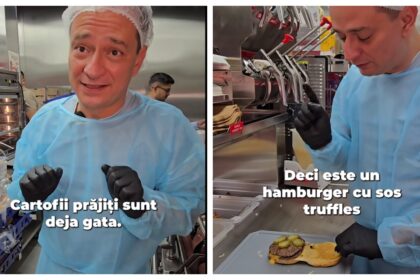 video dl baluta a lasat primaria pentru bucataria unui fast food el a preparat burgeri la deschiderea restaurantului fryday din sun plaza echipat corespunzator de frica anpc f09f9889 6841cfc451c57