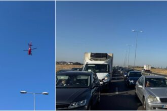 alerta trafic oprit pe a3 bucuresti ploiesti elicopter smurd in misiune accident cu 3 masini in zona stefanestii de jos sofer nu ne miscam de o ora 689edf4968c11