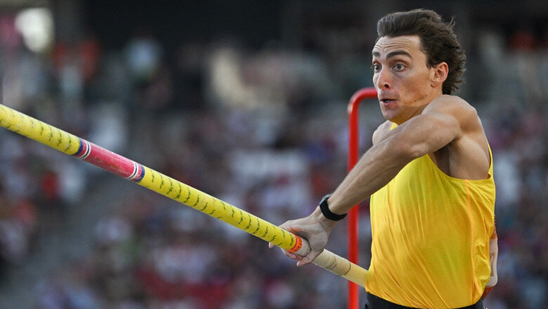 armand duplantis a doborat recordul mondial la saritura cu prajina pentru a 13 a oara cat a sarit mondo la budapesta 689c0fbd5e3f5
