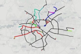 asociatia metrou usor a creat o harta interactiva unde se pot urmari stadiul modernizarii retelei de tramvai si planurile de extindere 68ad55f04bf37