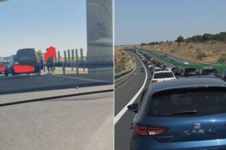 foto traficul infernal pe de a2 autostrada soarelui in imagini bonus un accident s a produs la kilometrul 73 pe sensul spre bucuresti 68a1bd1d41e60 1