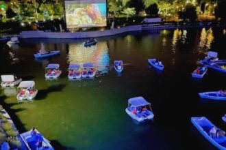 in weekend putem vedea filme de pe lac f09f8ca0 cinema sub stele se muta in parcul drumul taberei in acest final de saptamana f09f8ea5 programul pe zile 68b0a928cc680