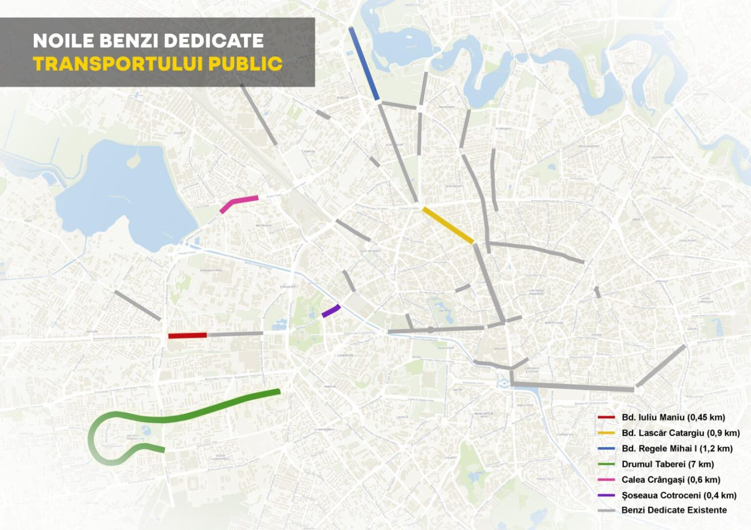 inca 105 km de benzi unice pentru transportul public in bucuresti 689b4aaa9815f