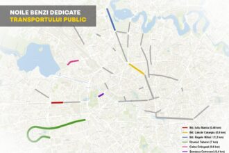 inca 105 km de benzi unice pentru transportul public in bucuresti 689b4aaa9815f