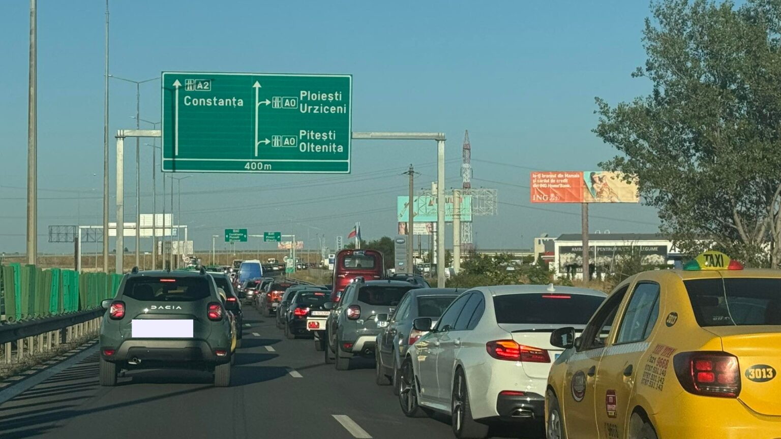 infern pe a2 pe drumul de la bucuresti la mare in ultimul weekend de vara e bara la bara de la iesirea din oras martor accident cu 5 masini 68b1dcee6d295