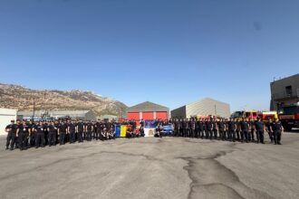 un nou contingent de pompieri romani preia misiunea din grecia 68b41069e494e