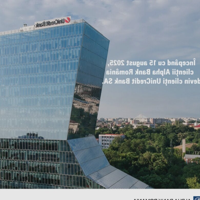 unicredit bank a incheiat fuziunea cu alpha bank romania in noua banca lucreaza peste 4 800 de angajati 68a3340e88523 1