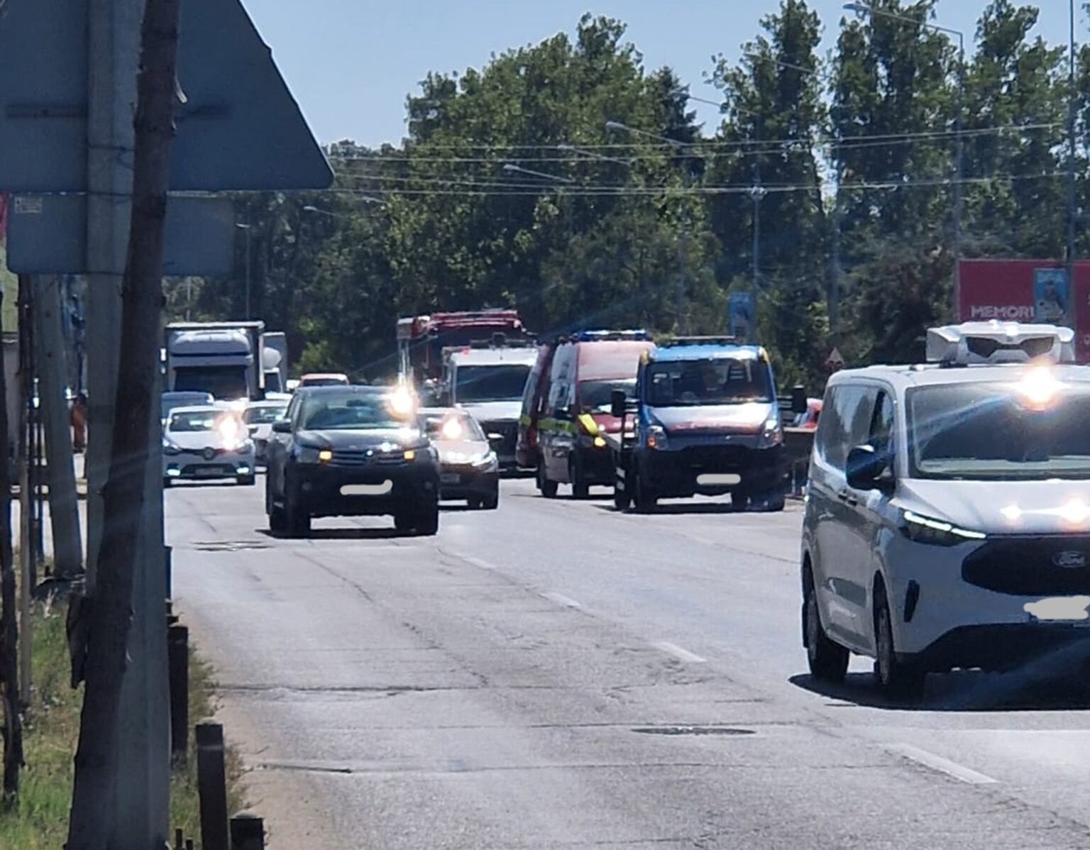 video accident pe dn1 sensul de mers spre otopeni martor e coada de la pasajul baneasa 68b1872c1cafb