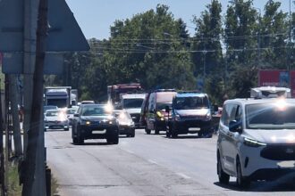 video accident pe dn1 sensul de mers spre otopeni martor e coada de la pasajul baneasa 68b1872c1cafb