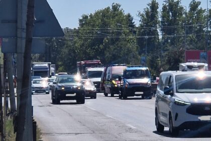 video accident pe dn1 sensul de mers spre otopeni martor e coada de la pasajul baneasa 68b1872c1cafb