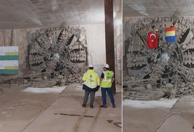 video o veste buna si una rea de pe santierul m6 cartita sfanta maria a sapat primul tunel dintre doua statii de metrou spre aeroportul otopeni dar sunt probleme cu banii 68a418905c3f9