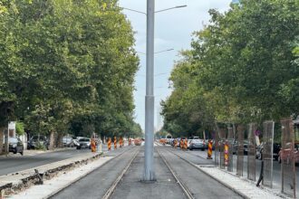 video start lucrari de schimbare a sinelor de tramvai de pe bulevardul chisinau unde calea de rulare e zob bujduveanu toata aceasta zona va fi atent monitorizata 689c54d57b79e