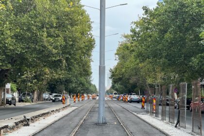 video start lucrari de schimbare a sinelor de tramvai de pe bulevardul chisinau unde calea de rulare e zob bujduveanu toata aceasta zona va fi atent monitorizata 689c54d57b79e