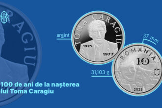 bnr lanseaza luni o moneda din argint cu tema 100 de ani de la nasterea lui toma caragiu 68cd1e8426963