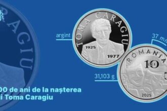 bnr lanseaza luni o moneda din argint cu tema 100 de ani de la nasterea lui toma caragiu 68ce4274dcdc8