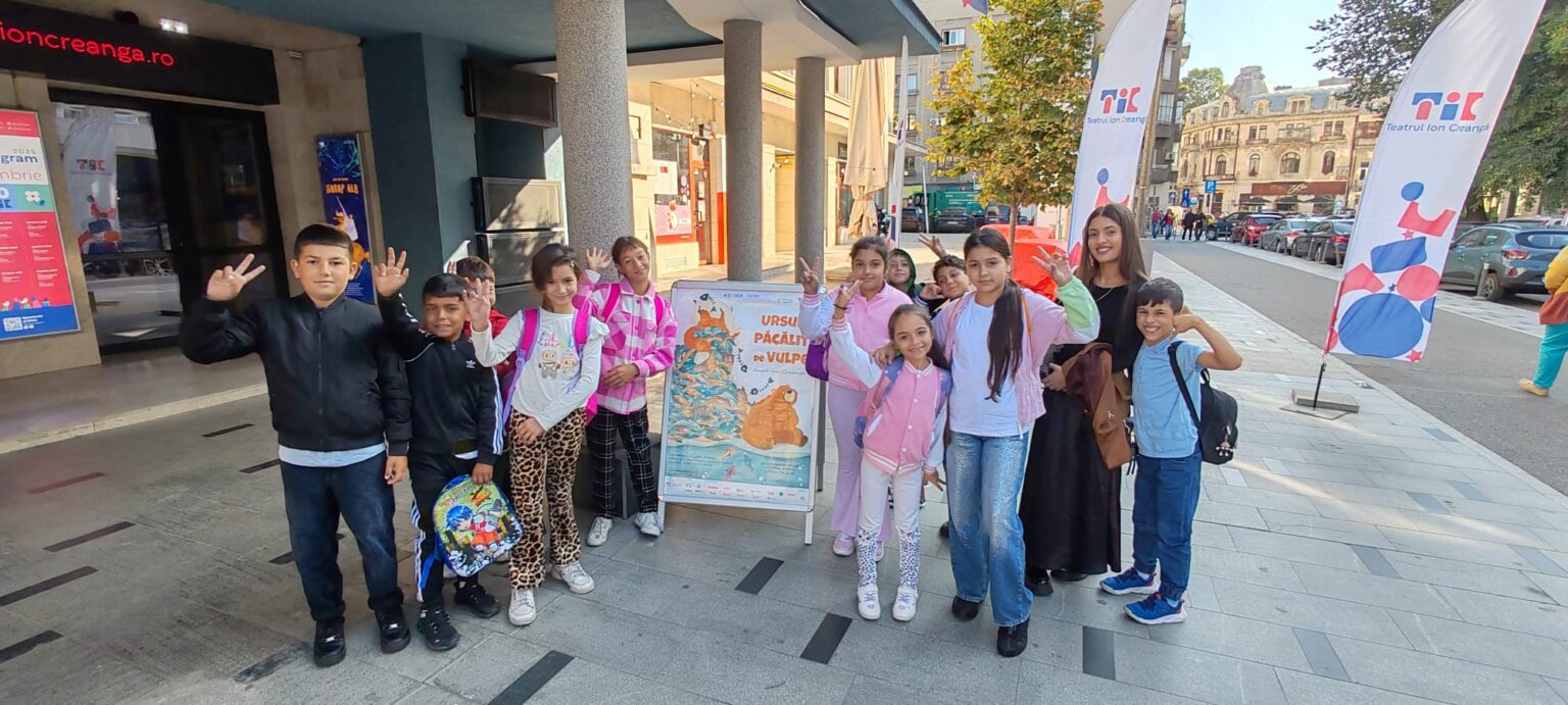 bucuria primului spectacol copiii din mogosoaia la teatrul ion creanga 68d64647c12cd
