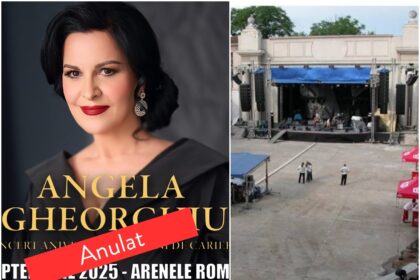 doamna angela gheorghiu e profund intristata de surpriza pe care i o ofera bucurestenii de ziua ei concertul de la arenele romane anulat din lipsa de interes 68b807264df89