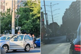 foto combinatia diminetii in traficul dragut de pe bulevardul iuliu maniu accident santier in zona pacii greu ne miscam foarte greu 68c9064d80c93
