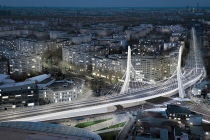 foto forma finala a pasajului de la aparatorii patriei lucrarile vor fi gata in mai 2026 baluta proiectantii au mai facut modificari 68c1a7aa237df