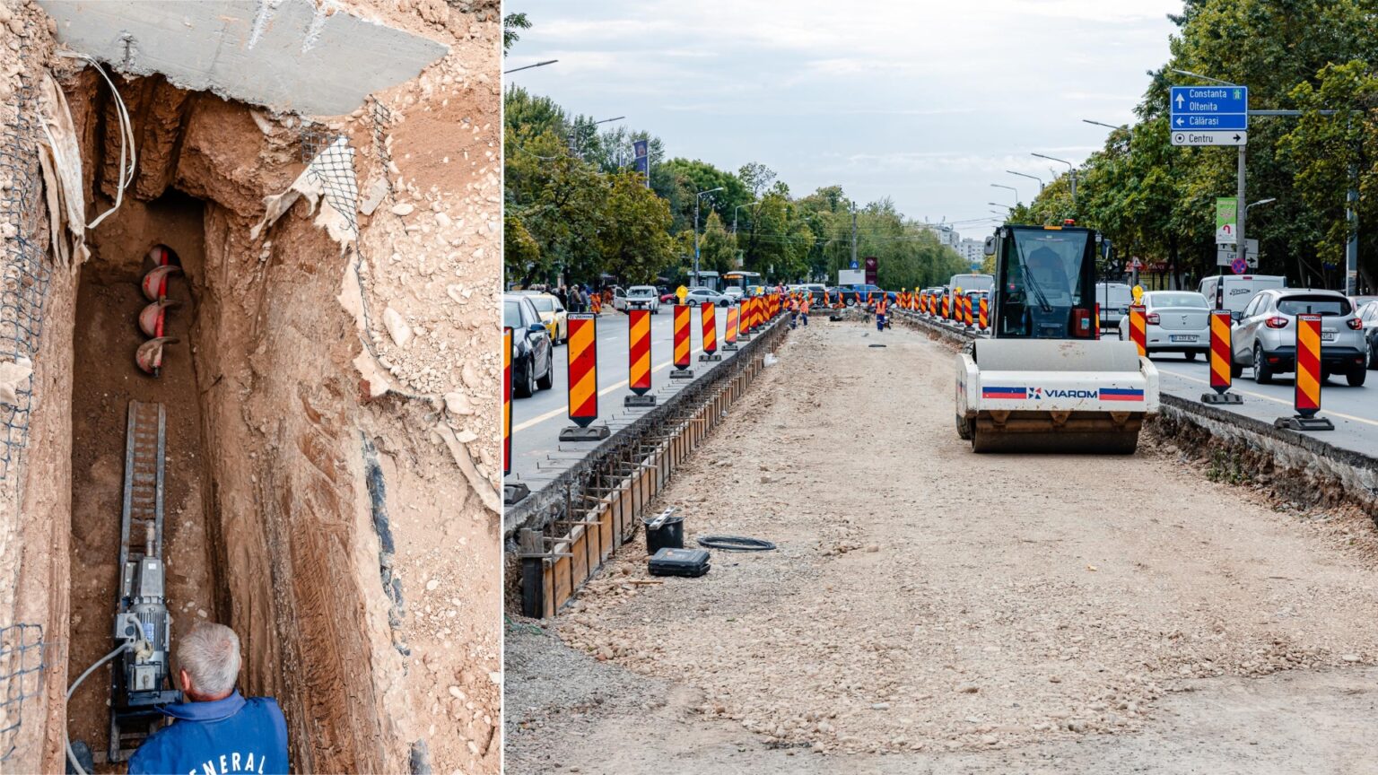 foto lucrarile la sinele de tramvai de pe bd chisinau au ajuns la un stadiu de 25 bujduveanu vechea linie a fost scoasa complet se avanseaza 68da95a1411f7