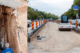 foto lucrarile la sinele de tramvai de pe bd chisinau au ajuns la un stadiu de 25 bujduveanu vechea linie a fost scoasa complet se avanseaza 68da95a1411f7
