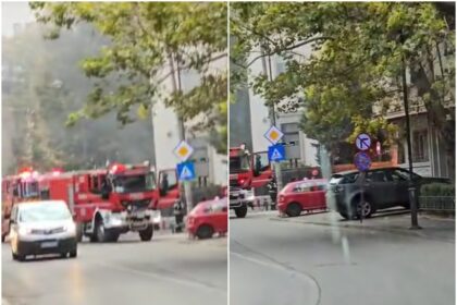 incendiu auto in centrul bucurestiului pe strada batistei martor a luat foc o masina electrica 68d6c1fc465e0