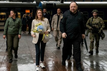 roberta metsola vizita in ucraina va anunta deschiderea reprezentantei oficiale a pe la kiev 68ca6fd04e75b
