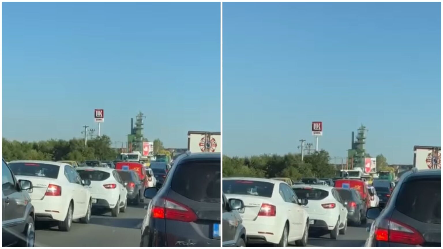 video cosmarul de vineri din traficul din bucuresti s a mutat azi la intrarea in chiajna soferii merg bara la bara pe centura capitalei 68c9954498b07