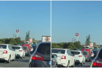 video cosmarul de vineri din traficul din bucuresti s a mutat azi la intrarea in chiajna soferii merg bara la bara pe centura capitalei 68c9954498b07