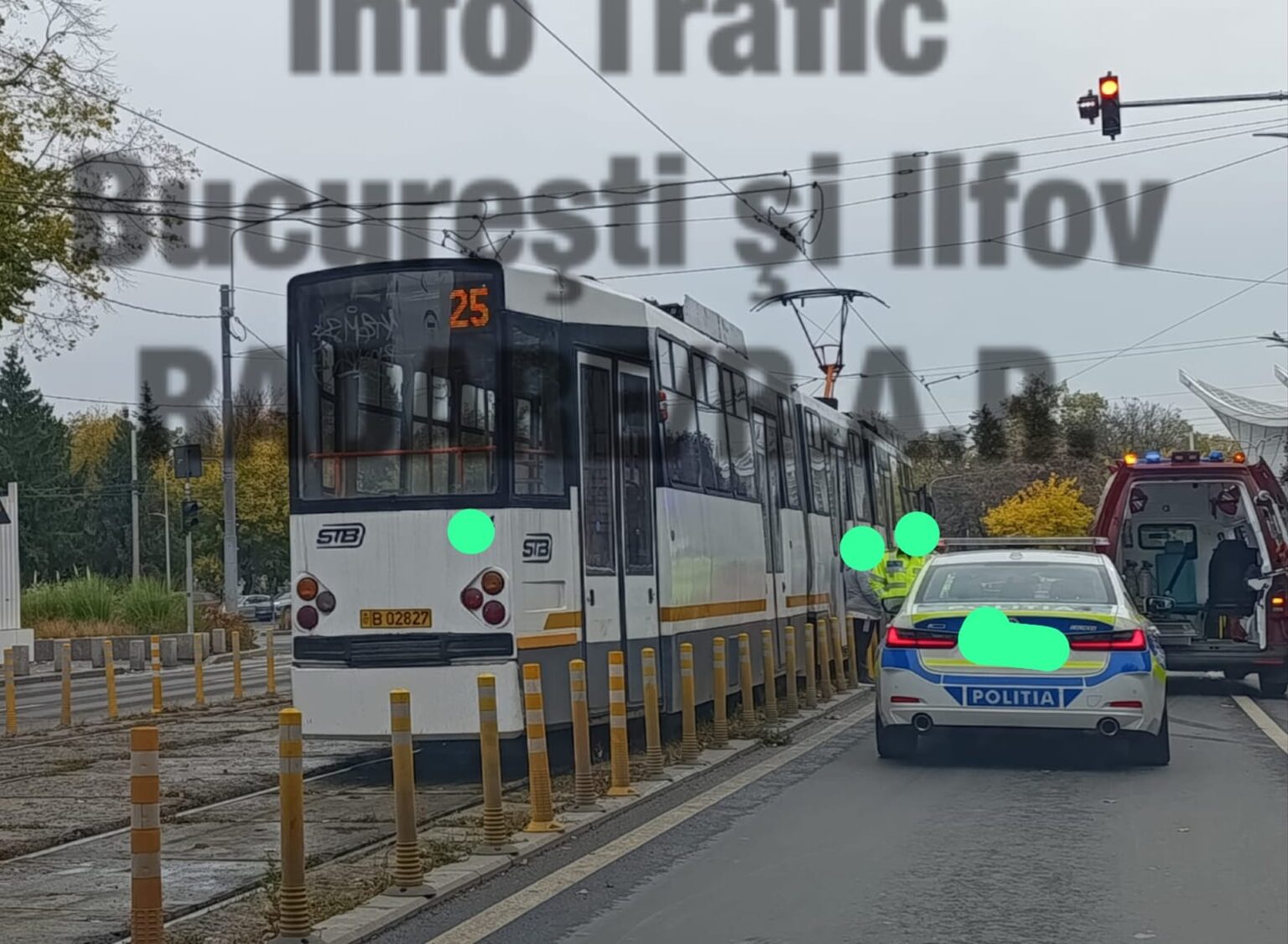 alerta urgenta medicala in tramvai liniile 1 7 si 25 sunt blocate pe soseaua viilor stb un calator are nevoie de ingrijiri medicale 68ff2f16740eb