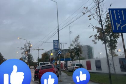 bucuresteanca nervoasa apreciaza masinile parcate aiurea pe trotuar pe dn1 intre liceul francez si scoala de politie parcati cu o precizie de chirurg jumatate pe trotuar 68ef53b076088