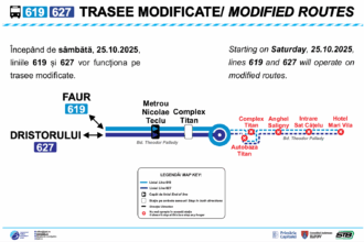 capatul liniilor 619 si 627 modificat la metrou nicolae teclu 68fb87154cf56