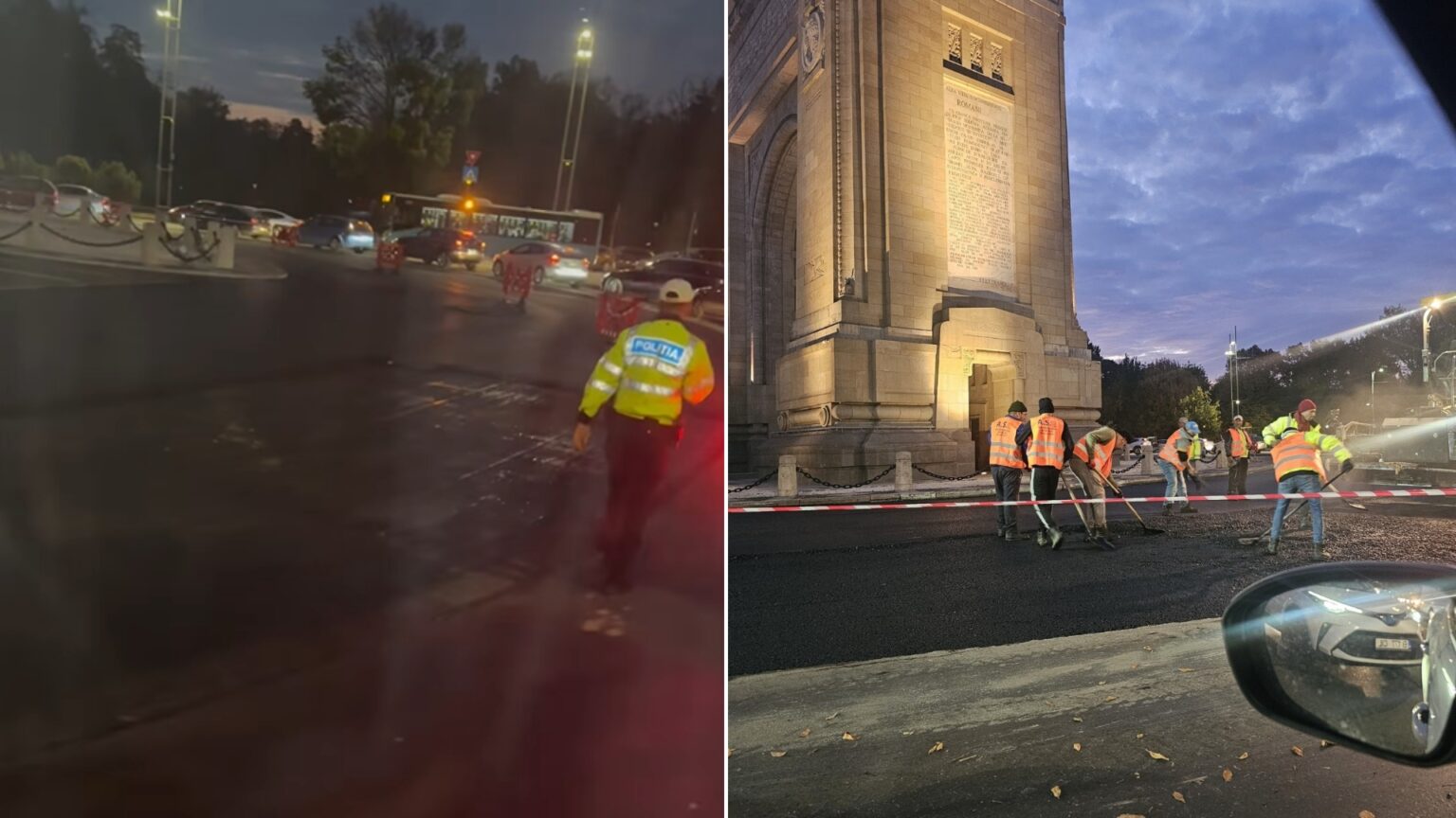 constructorul care a blocat cu santierul de la arcul de triumf un sfert de bucuresti va fi amendat brigada rutiera trebuia sa termine lucrarile pana la ora 6 68f9d028bddf5 1